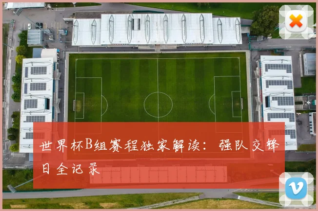 世界杯B组赛程独家解读:强队交锋日全记录