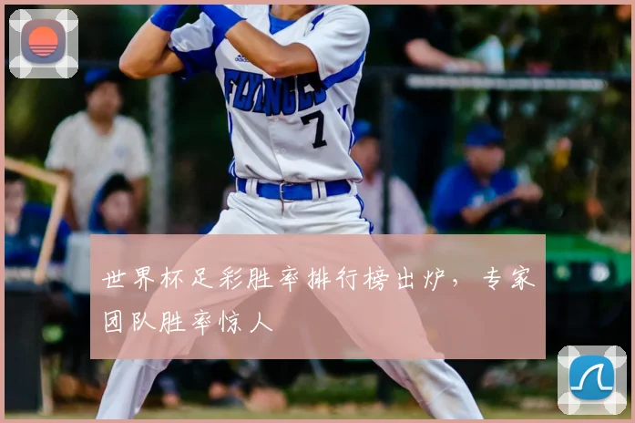 世界杯足彩胜率排行榜出炉,专家团队胜率惊人